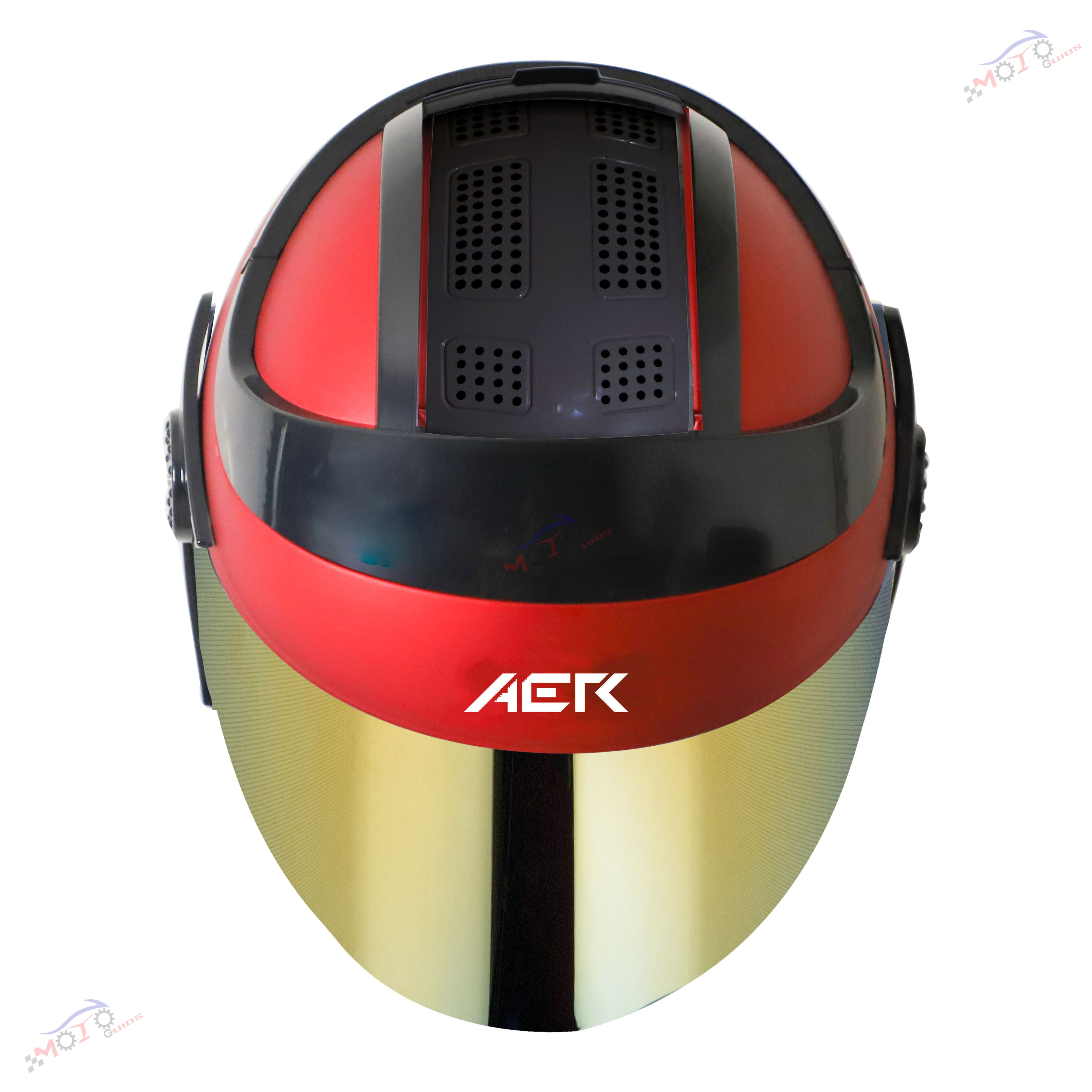 SB-29 AER MATT (FITTED WITH CLEAR VISOR WITH EXTRA CHROME GOLD VISOR FREE)